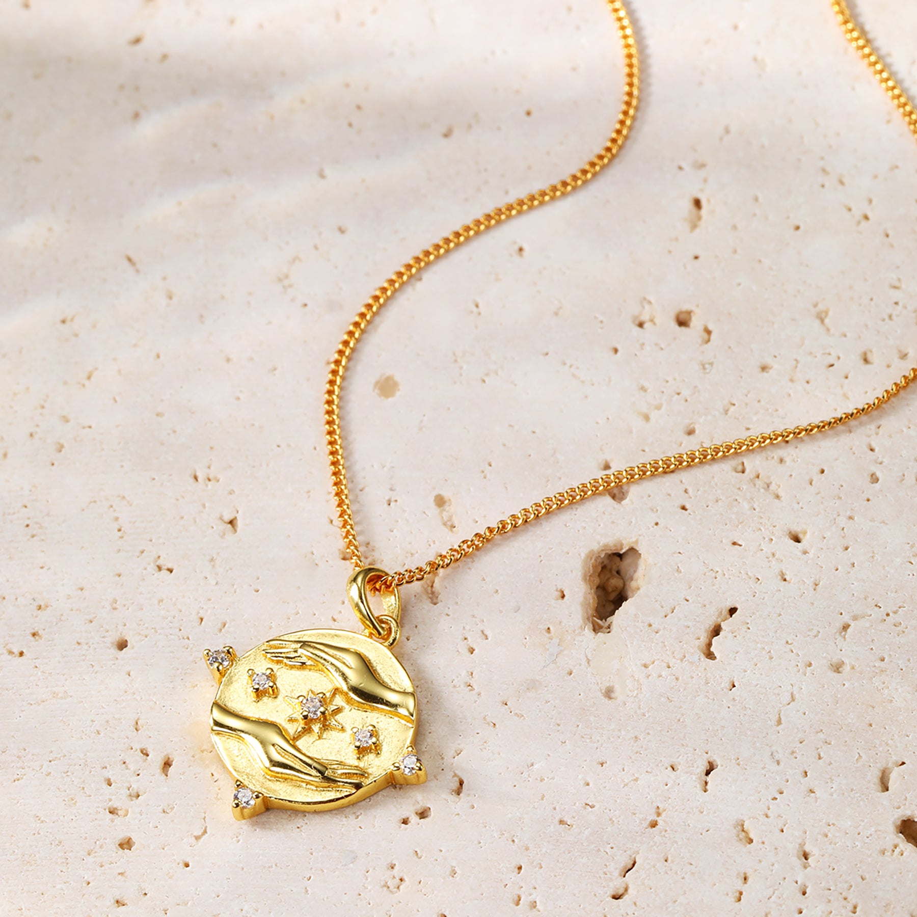 Empowerment Kette mit Anhänger Sterlingsilber